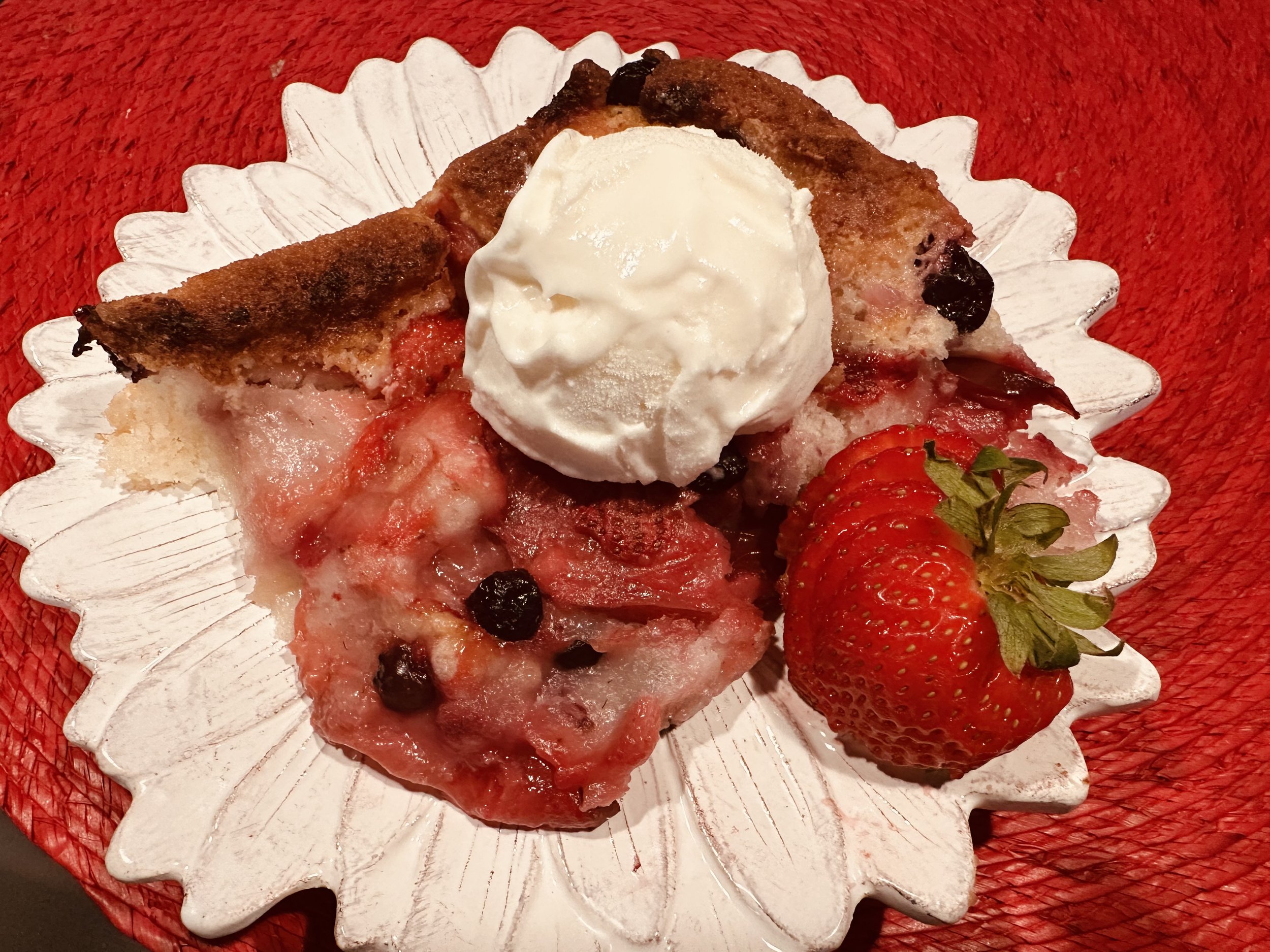 Easiest Fruit Cobbler Ever — Cooking with Class | Chef Marlene